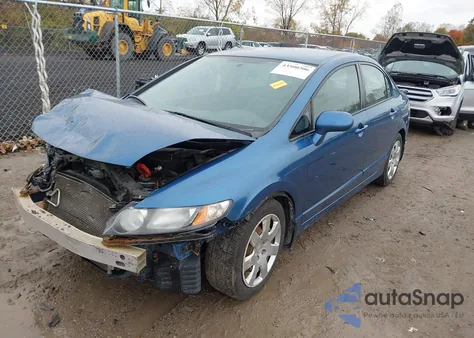 2010 Honda Civic Lx z USA, uszkodzony, nr VIN 2HGFA1F59AH563921